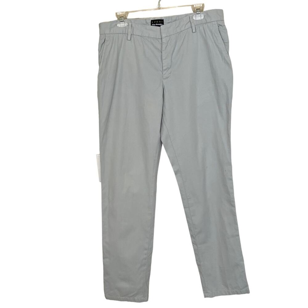 THE KOOPLES SPORT Light Gray 100% Cotton Pants Size Large‎